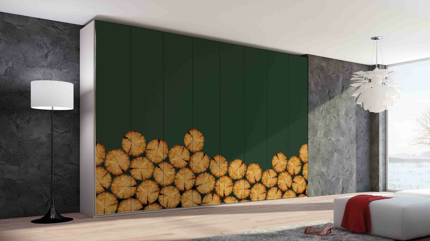 Wallpaper design modular interior 11